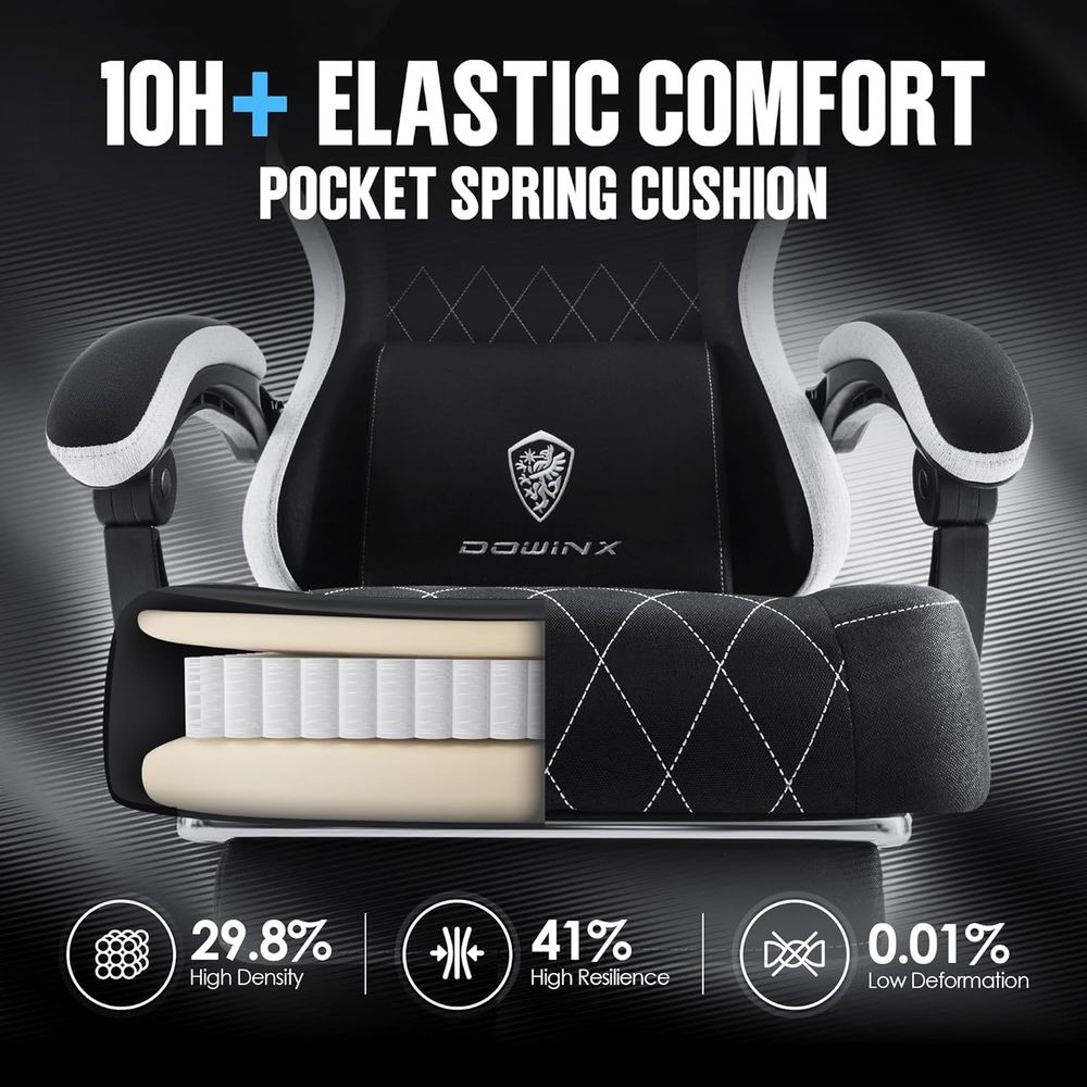 abric Gaming Chair, Ergonomic  - Video Gaming & Esports Usd Acc review and price