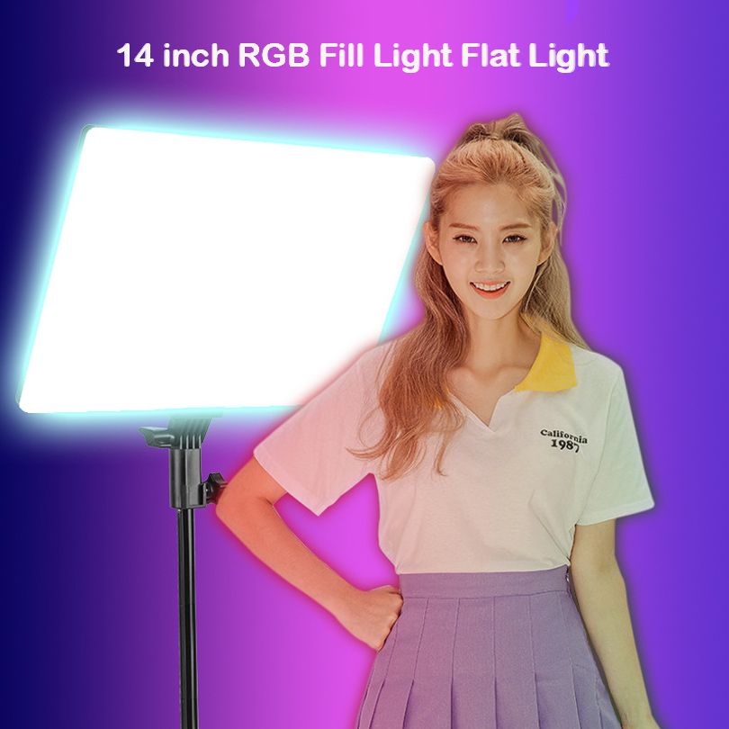 RGB 14'' LED Video Light Remot - Led Light Panel Stream review and price