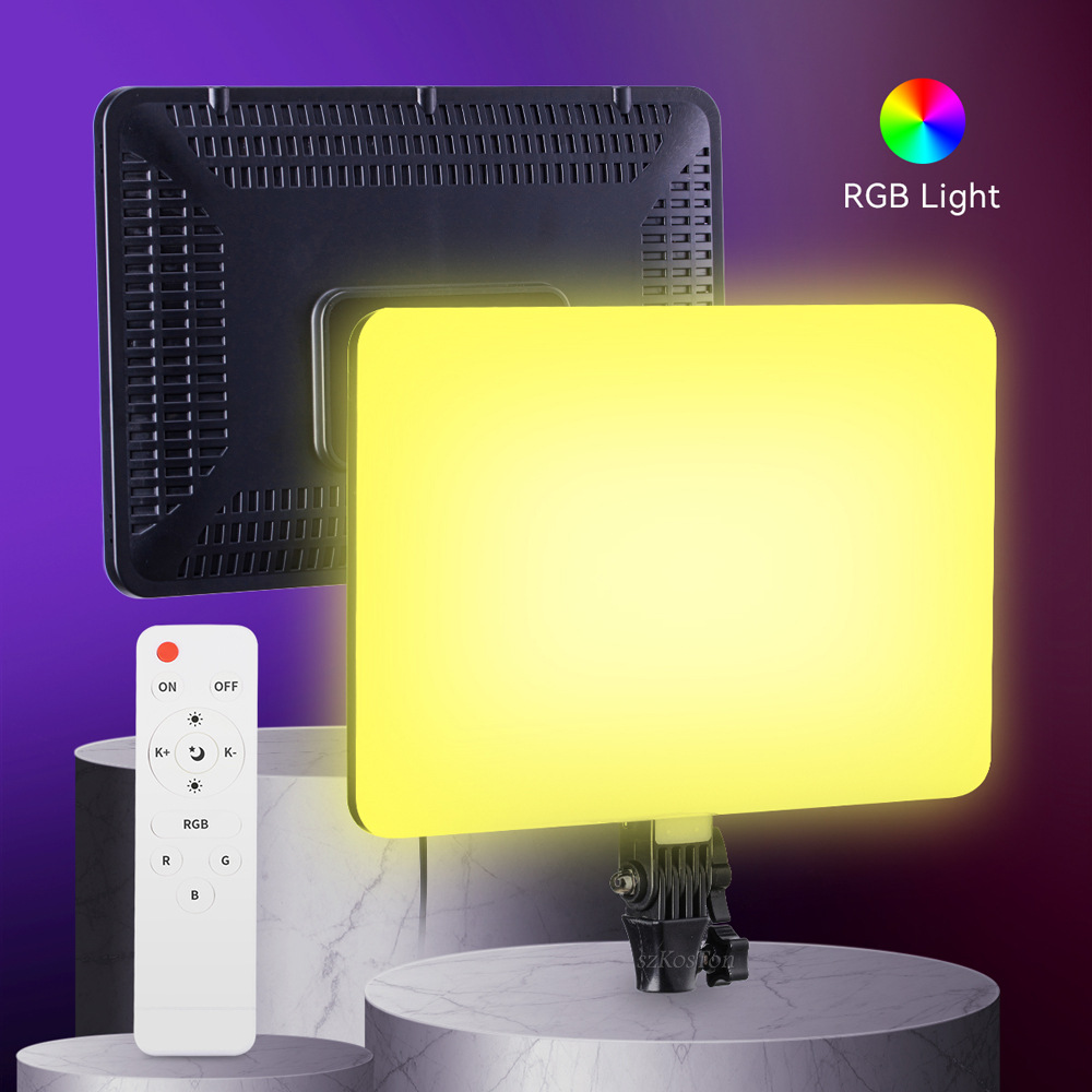 RGB 14'' LED Video Light Remot - Led Light Panel Stream review and price