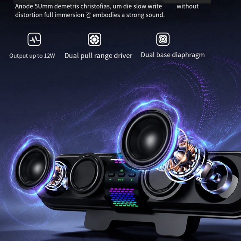 Super Sale RGB Gaming Sound Ba - Esports Gaming Bar review and price