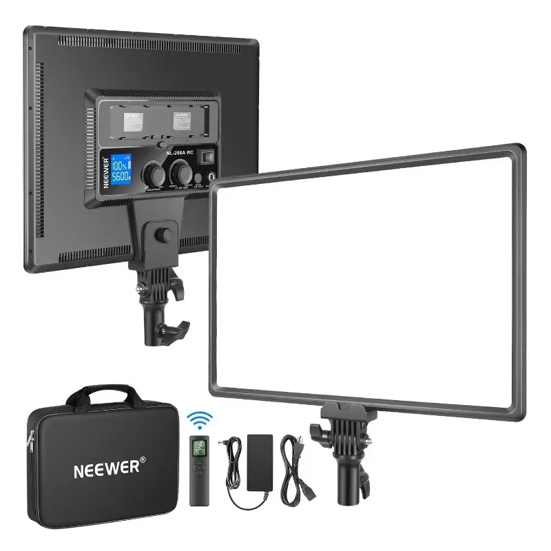 NL288 LED video light with 2.4 - Led Light Panel Stream review and price