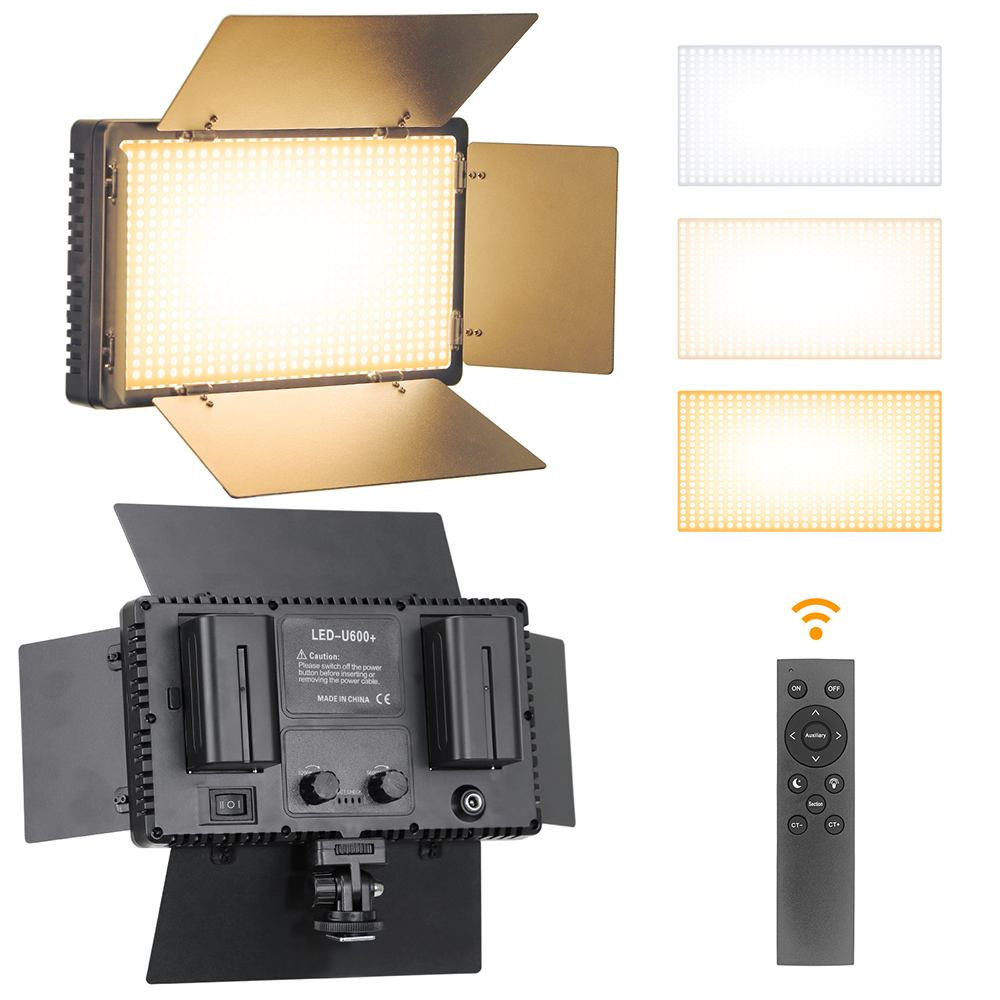 U800 600 LED Video Panel Light - Led Light Panel Stream review and price