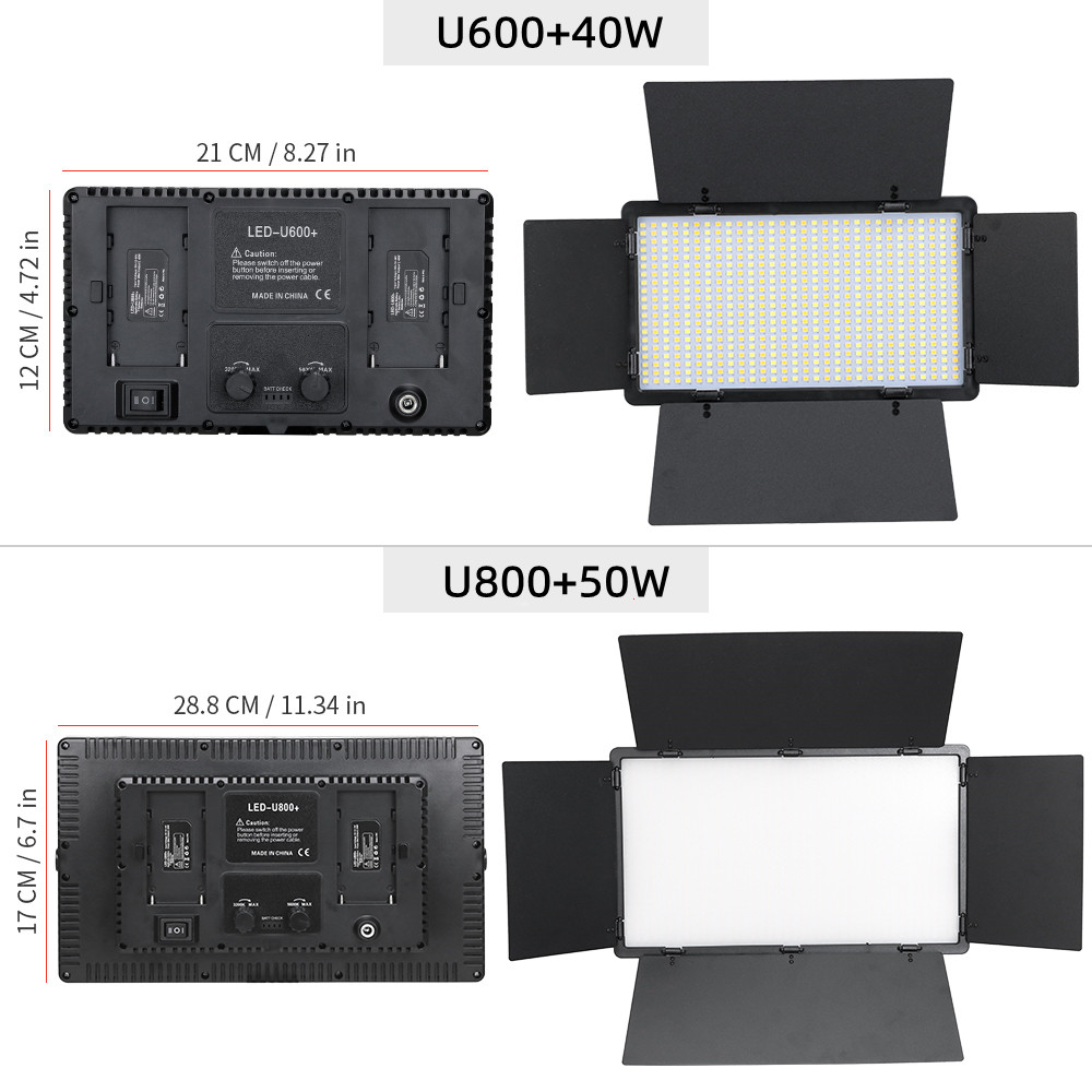 U800 600 LED Video Panel Light - Led Light Panel Stream review and price