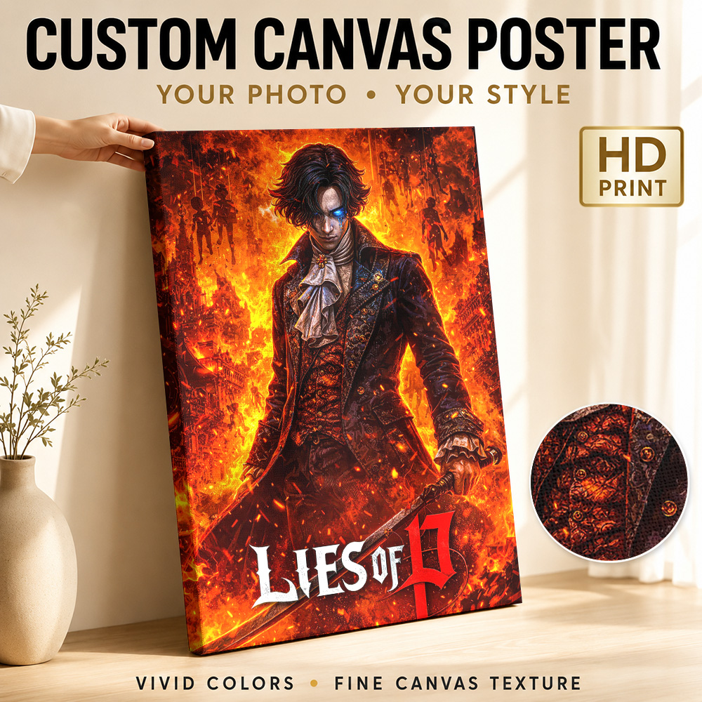 Lies of P Video Game Art Canva - Video Gaming & Esports Usd Acc review and price