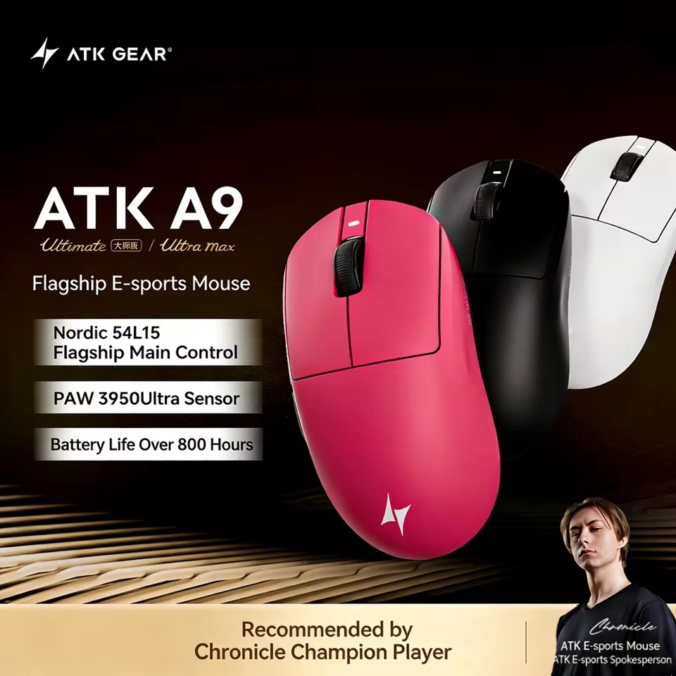 ATK A9 Air Ultimate Gaming Mou - Ultimate Esports Gaming review and price