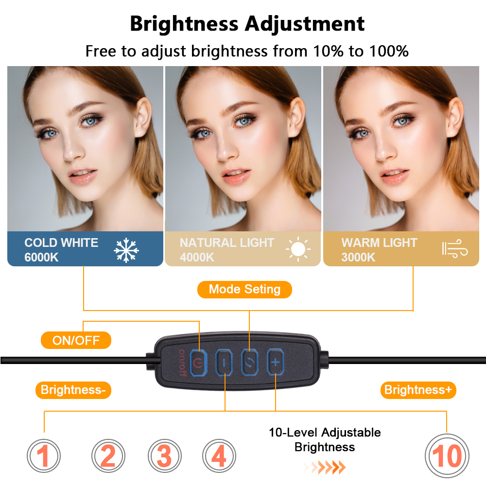 USB 5V LED Fill Light Panel 6i - Led Light Panel Stream review and price