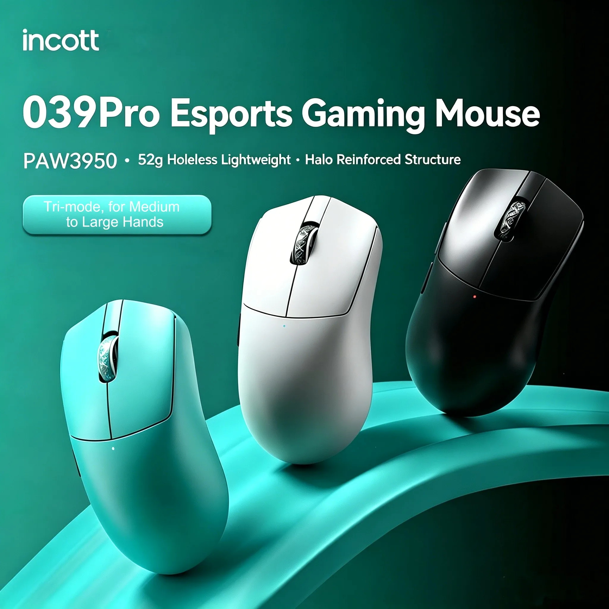 Incott 039 Pro PAW3950ES-KING  - Esports Gaming Kings review and price