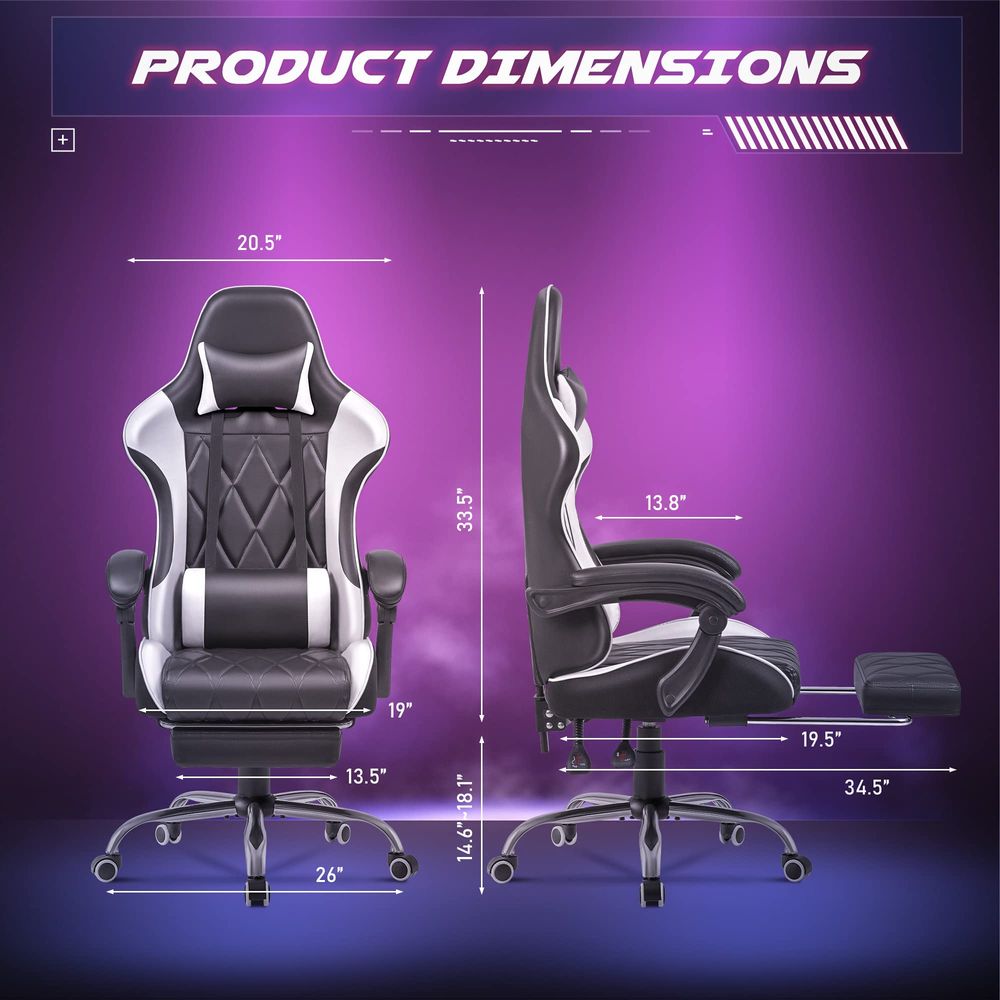 Gaming Chair, Computer Chair w - Video Gaming & Esports Usd Acc review and price