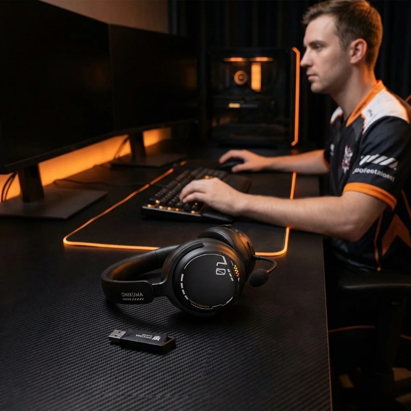 ONIKUMA GT886 Gaming Headset T - Esports Gaming Bar review and price