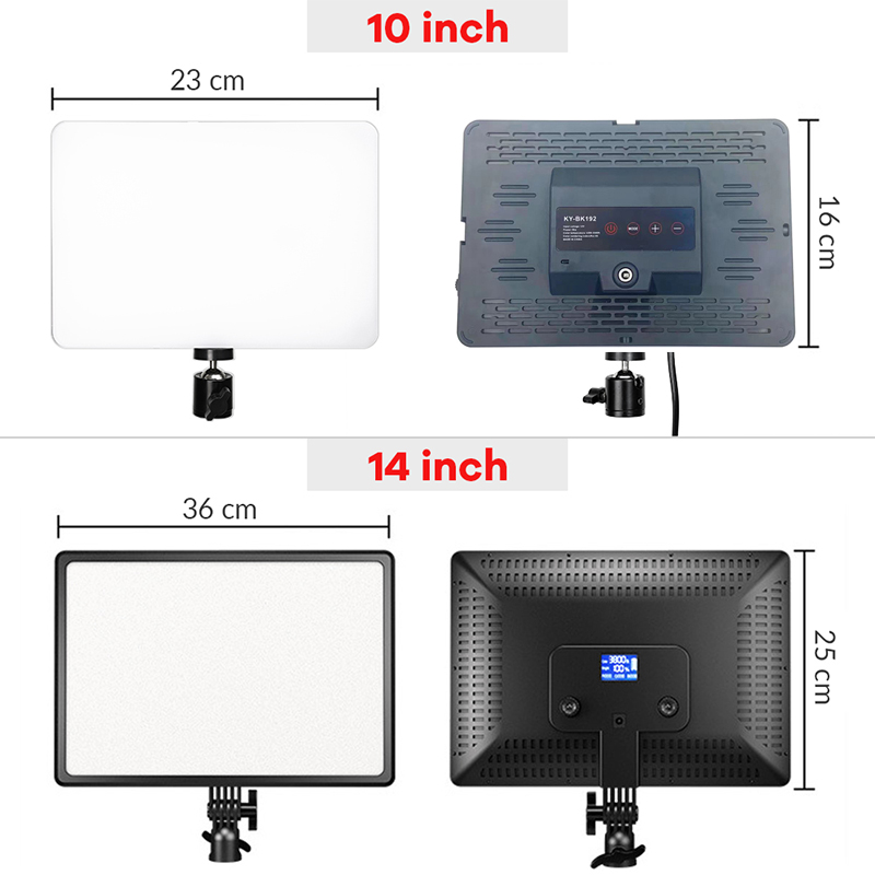 14inch 10inch LED Video Light  - Led Light Panel Stream review and price