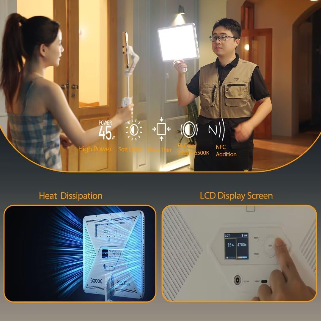Godox P260C Pro LED Video Ligh - Led Light Panel Stream review and price
