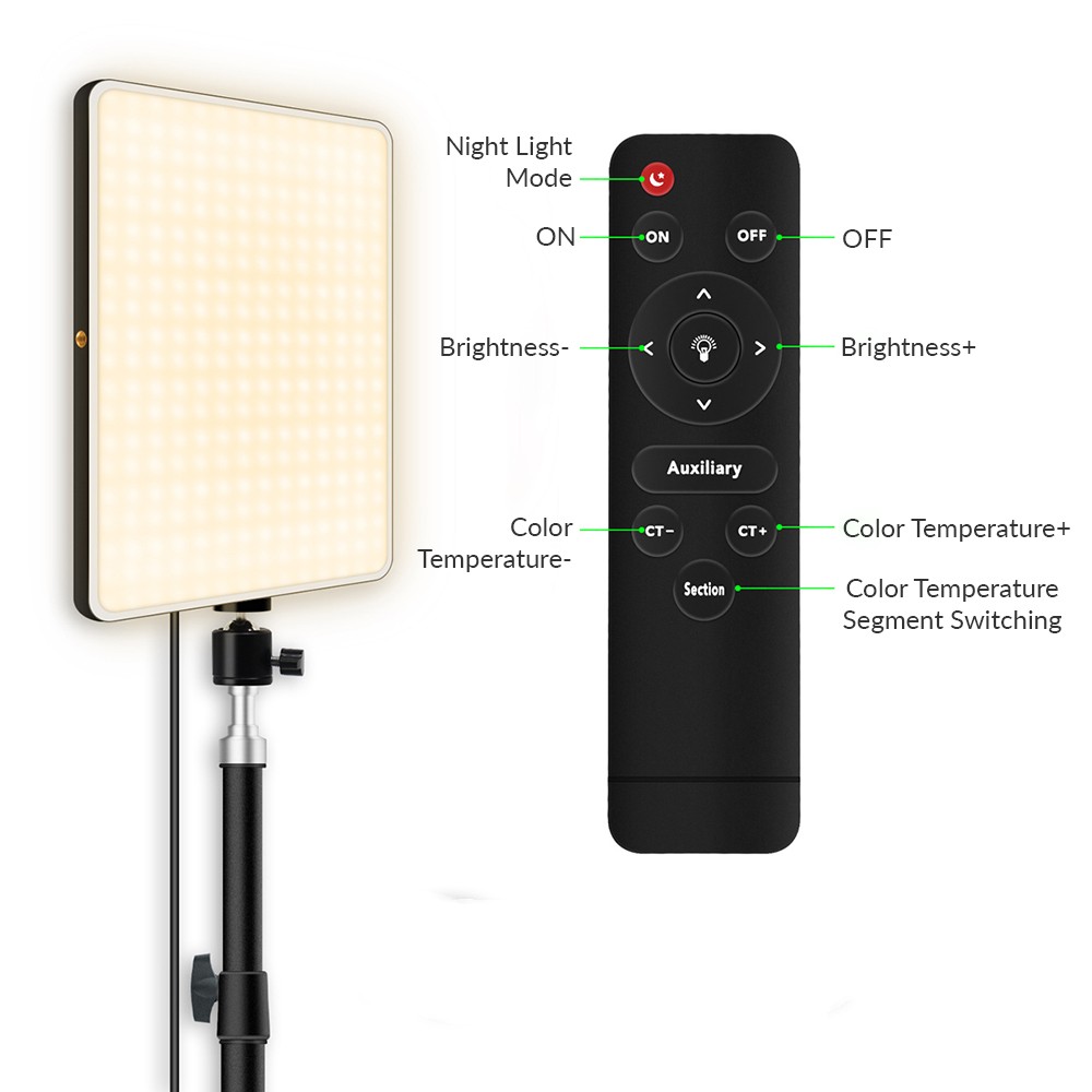 Dimmable LED Video Light Panel - Led Light Panel Stream review and price