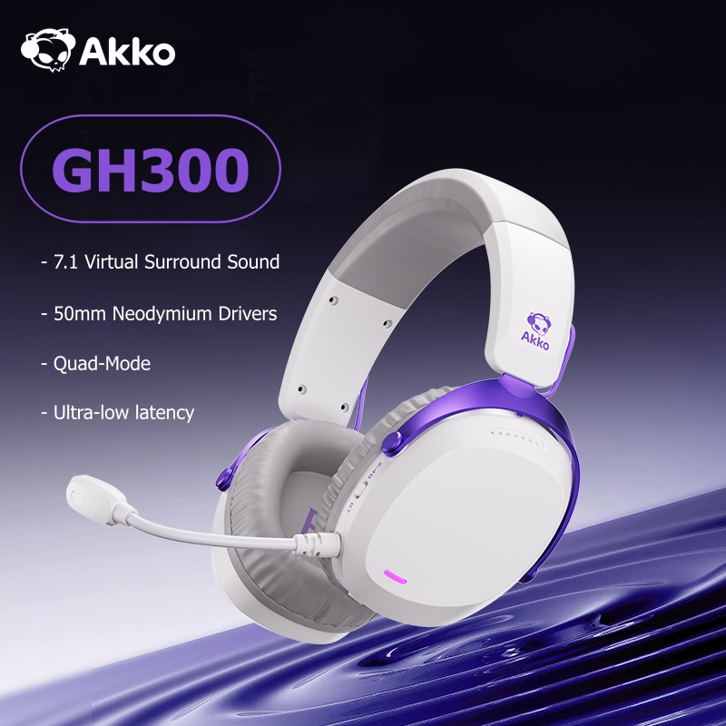 Akko GH300 Headset 7.1 Virtual - Esports Gaming Bar review and price