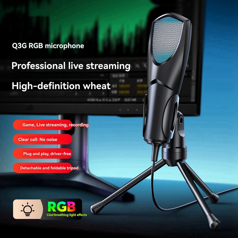 Gaming Microphone Professional - Video Gaming & Esports Usd Acc review and price